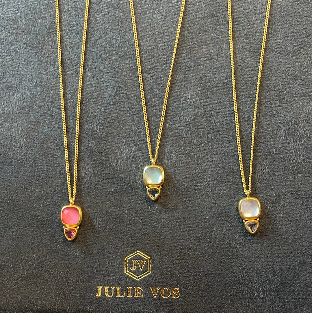 Julie Vos Aquitaine Duo delicate necklace