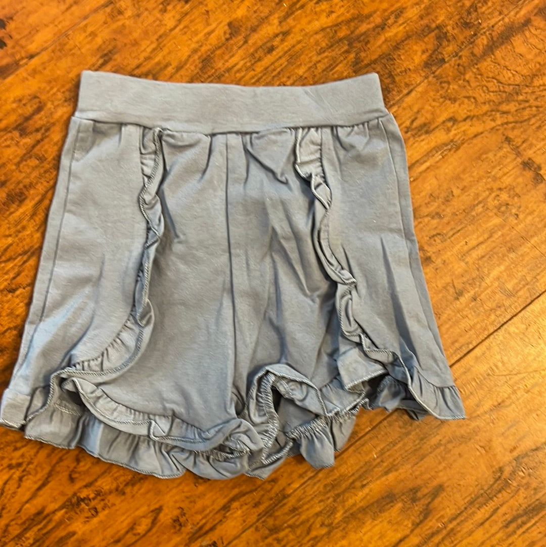 Navy Ruffle girl Shorts