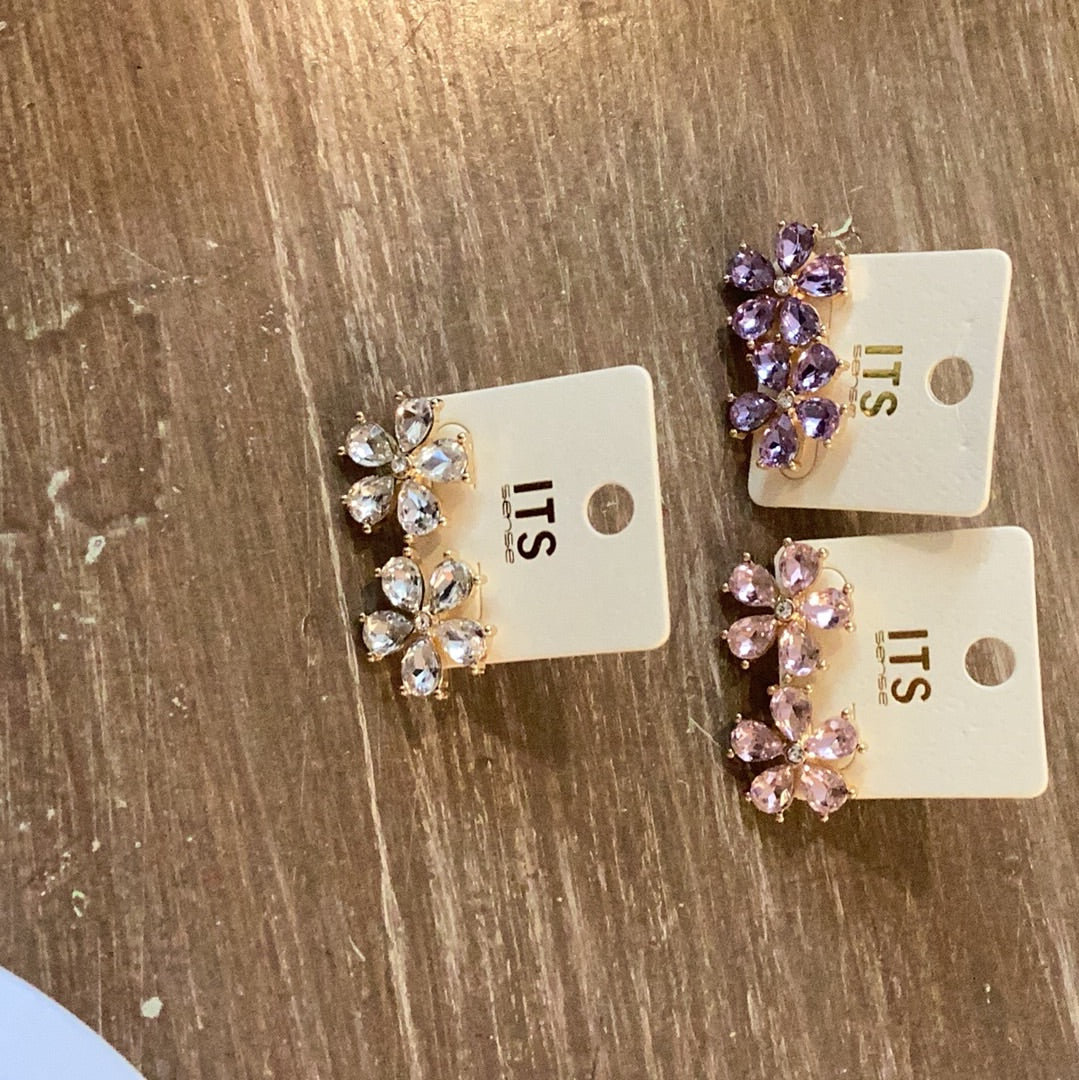 What’s hot crystal studs