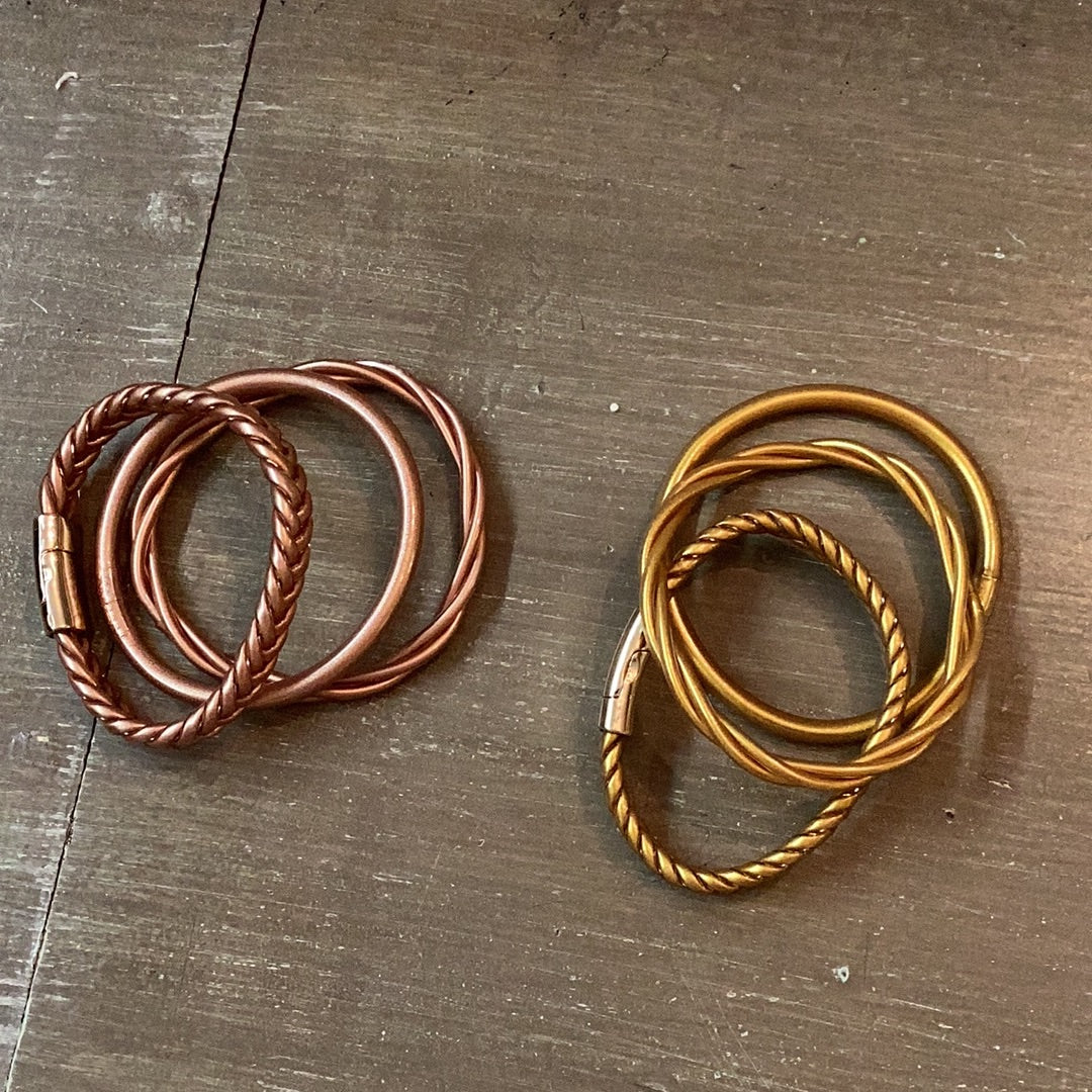 Layered Bangle/Bracelet Set