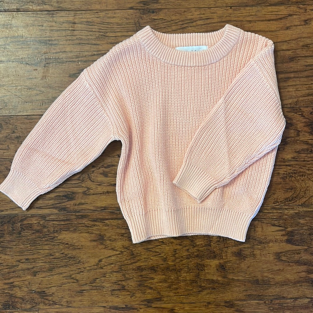 Pullover Sweater in Blush