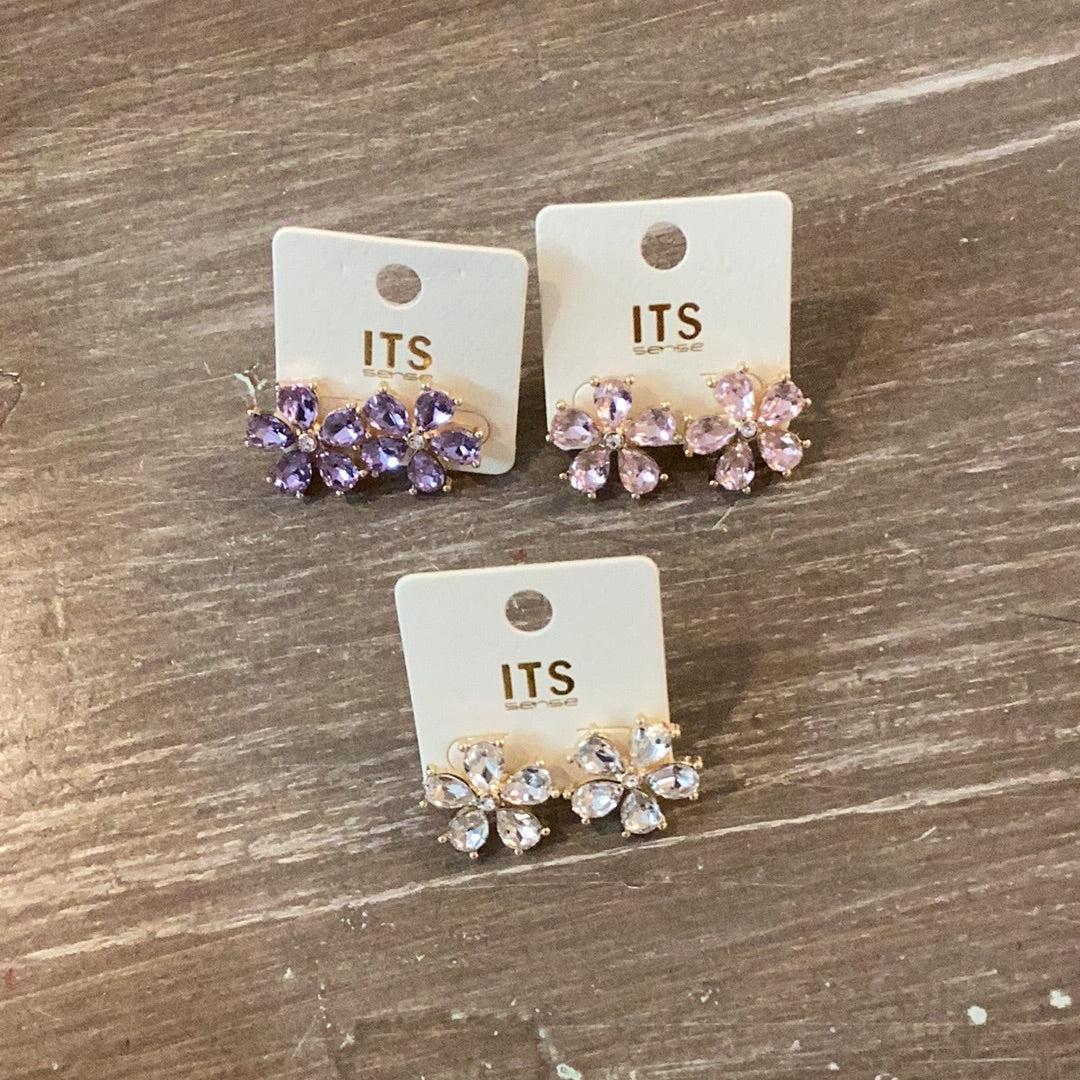 What’s hot crystal studs