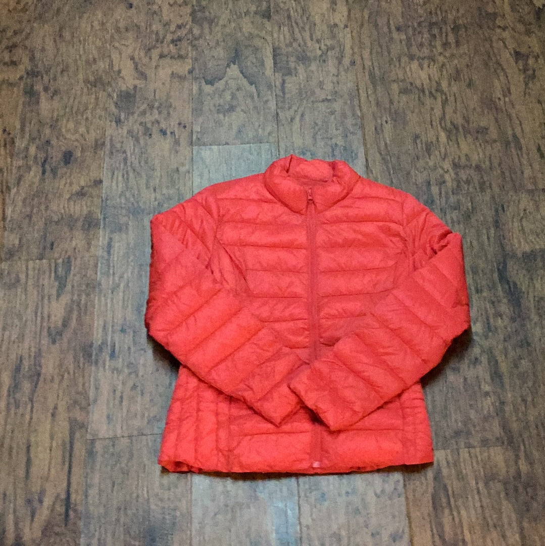 Ultra Light Weight Puffer Thermal Zip Red
