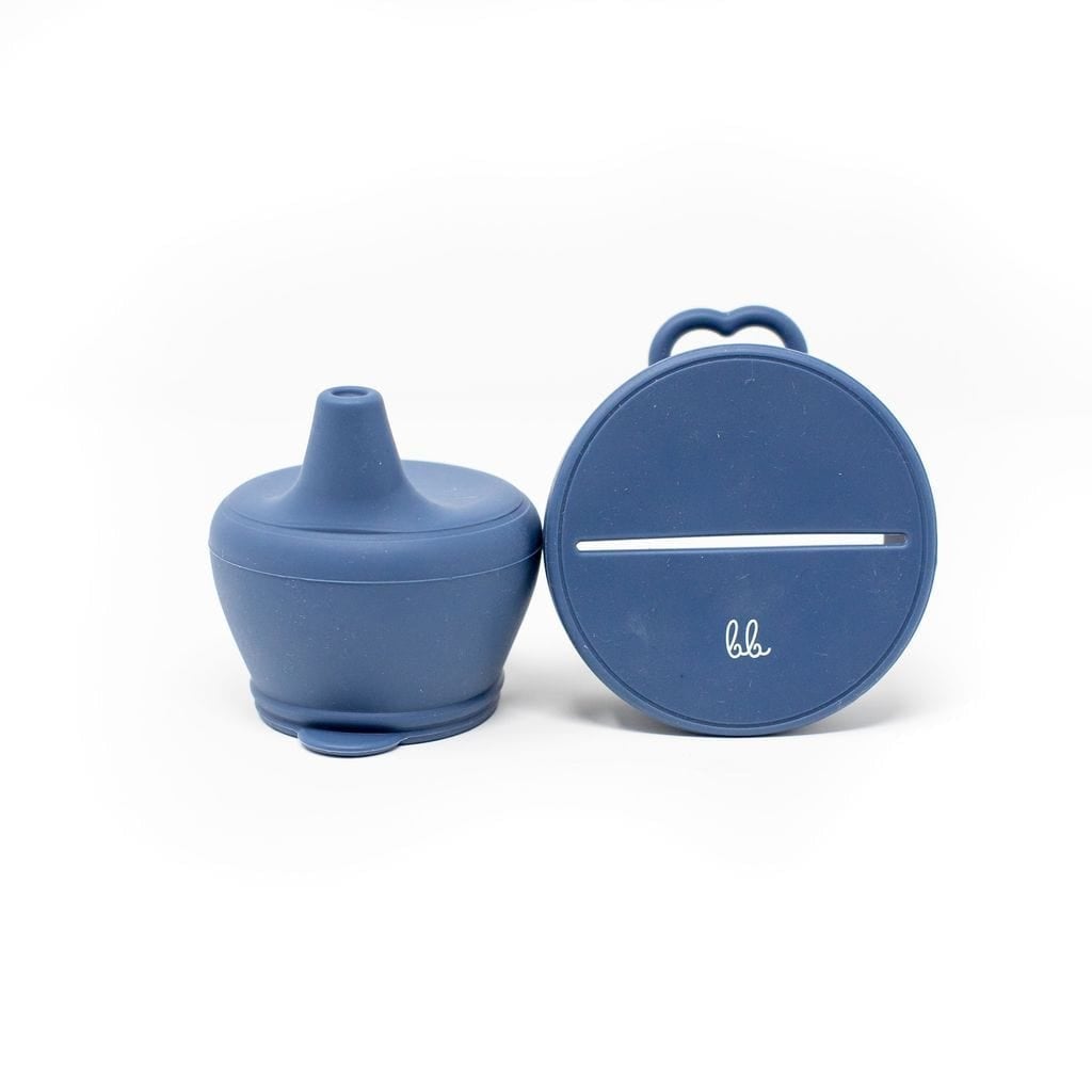 UNIVERSAL NON-SPILL SILICONE SNACK AND SIPPY CUP LIDS
