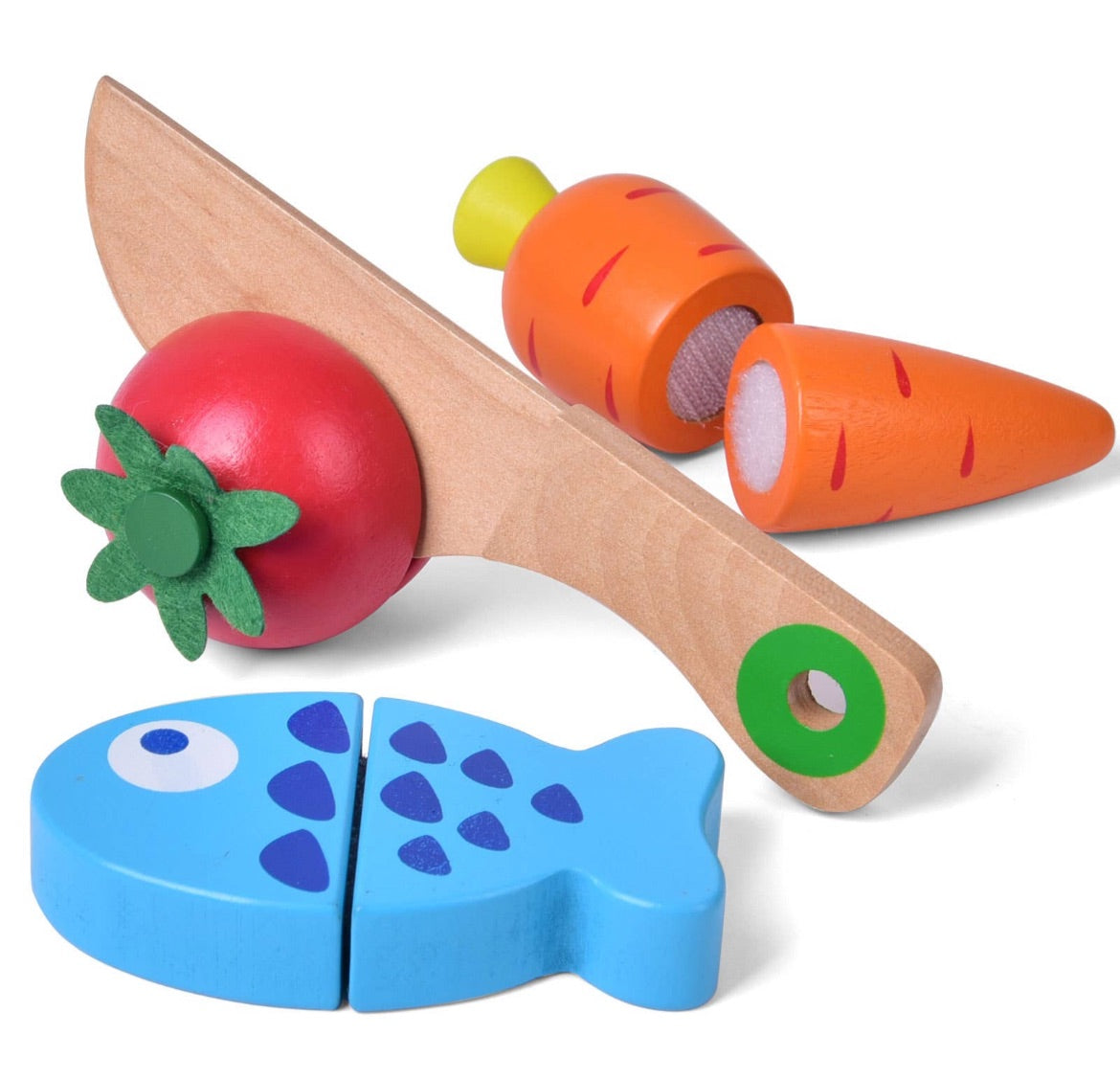 Wooden Play Cutting Set
